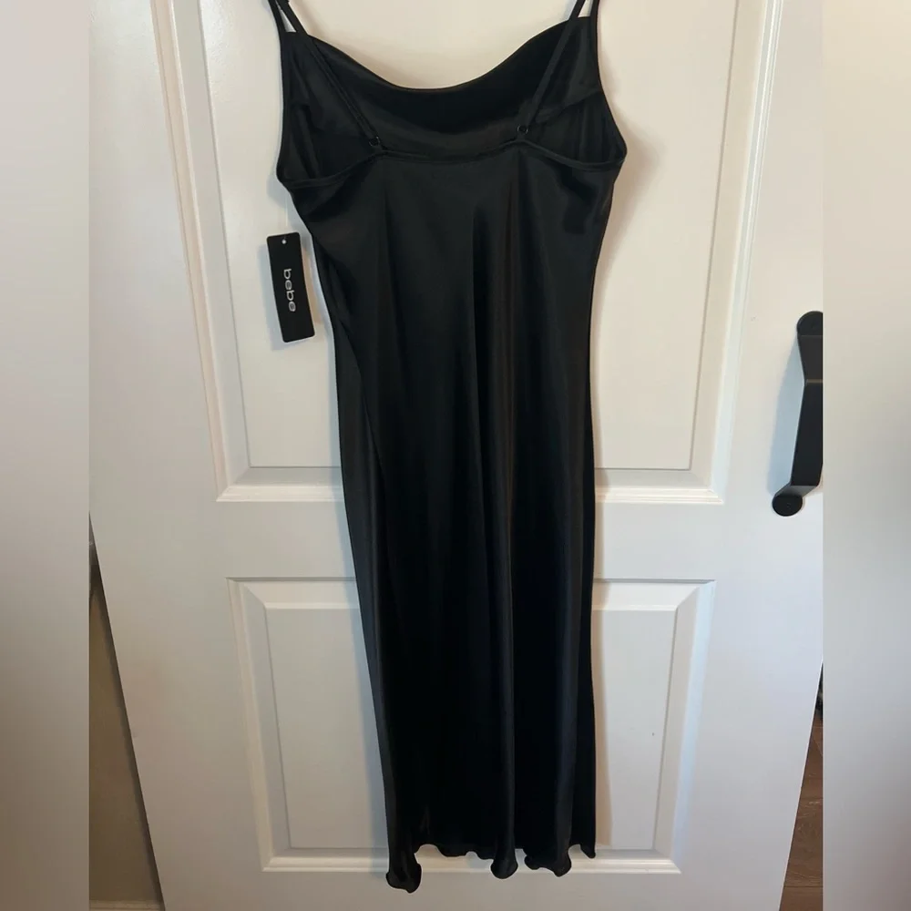 Bebe Silk Slip Dress - Picture 5 of 5